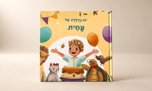 זיקית ספר יום הולדת