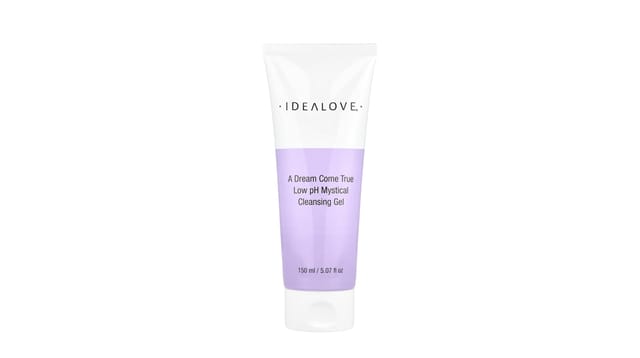 Idealove - שפופרת לבן-סגול של ג'ל ניקוי Low pH Mystical, 150 מ"ל, רקע לבן