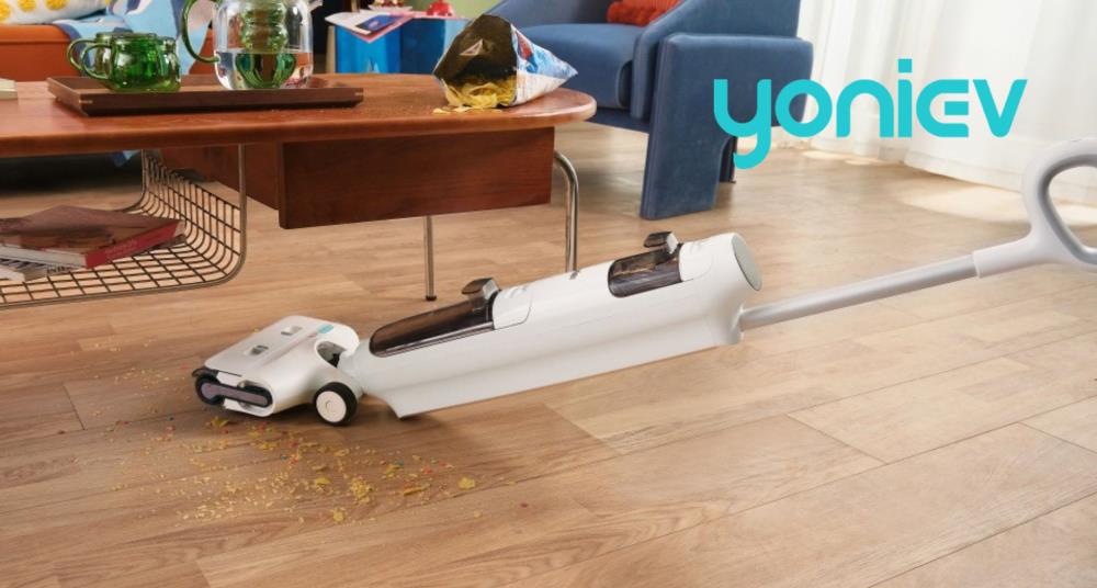 מנקה ספות ביתי מקצועי ומאובזר כולל קיטור מובנה ושליטה קולית Deerma