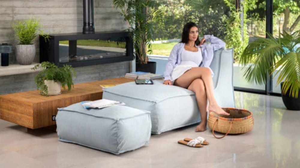 פופין בבריכה