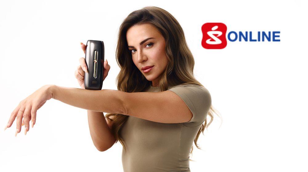 ULIKE ROSE הסרת שיער בטכנולוגיית IPL בשילוב LED אדום לטיפוח העור 1999 ₪ במקום 2799 ₪