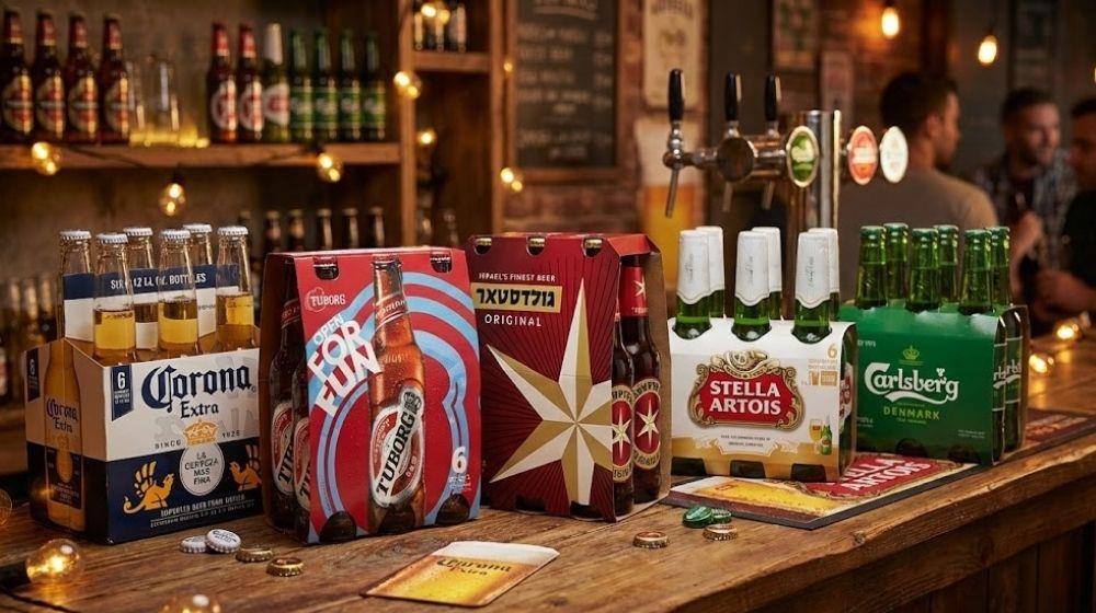 שישיית בירות לבחירה ב-29.90 ₪ בנא משקאות 