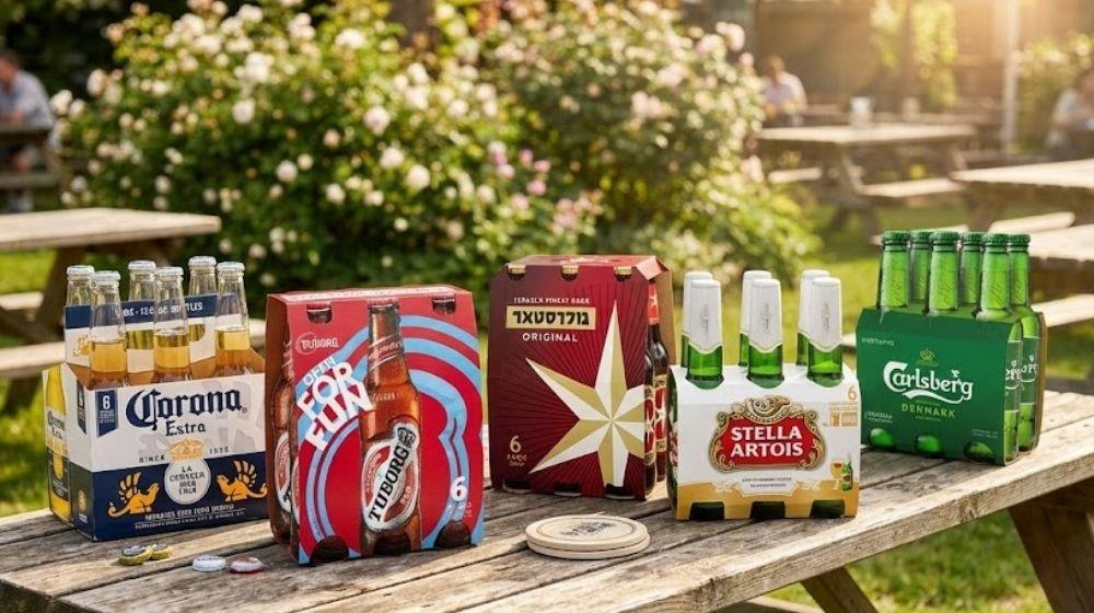 שישיית בירות לבחירה ב-29.90 ₪ בנא משקאות 