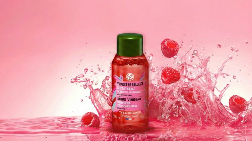 חומץ הפטל האגדי לשיער מלא ברק