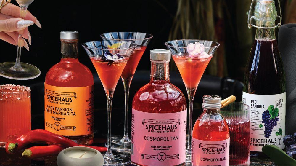  25% הנחה על הקוקטיילים המבוקבקים של ספייס האוס