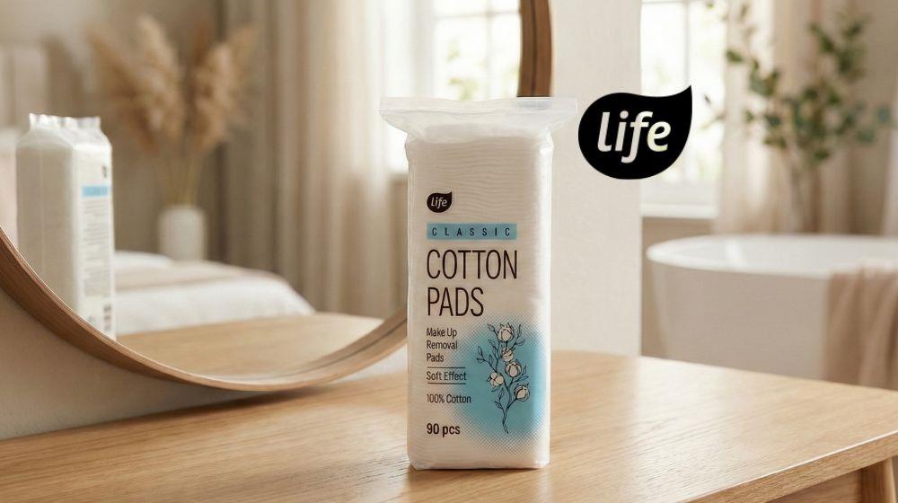 פדים להסרת איפור ולניקוי הפנים