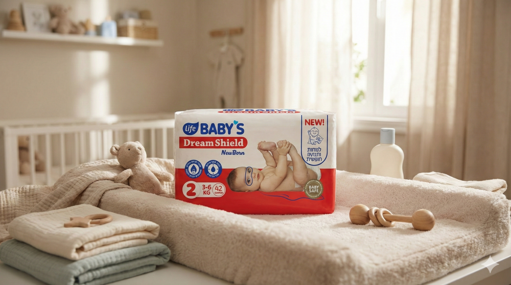 חיתולי Life Baby’s מבית סופר-פארם מידה 2 זוג ב-35 ₪ בלבד!