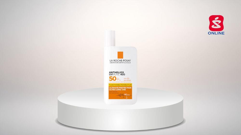 תחליב פנים שקוף להגנה מהשמש +SPF50