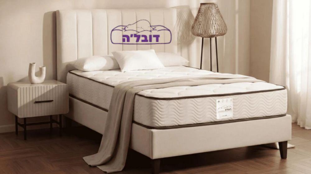 מזרן ויסקו דו-צדדי צד קשה וצד רך, 30 לילות ניסיון ו 10 שנות אחריות