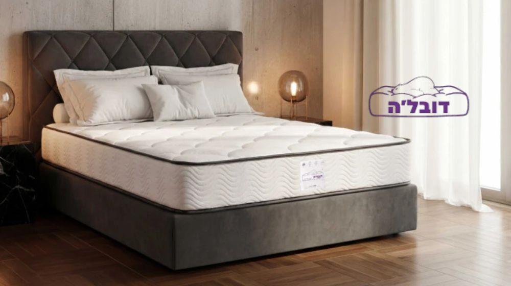 מזרן ויסקו דו-צדדי צד קשה וצד רך, 30 לילות ניסיון ו 10 שנות אחריות