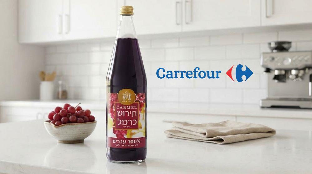 בקבוק תירוש כשר לפסח ב-10 ₪ 