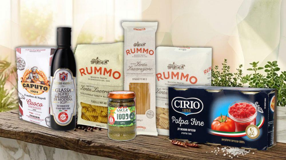 מארז "השף האיטלקי" כולל משלוח עד הבית ב-89 ₪ 
