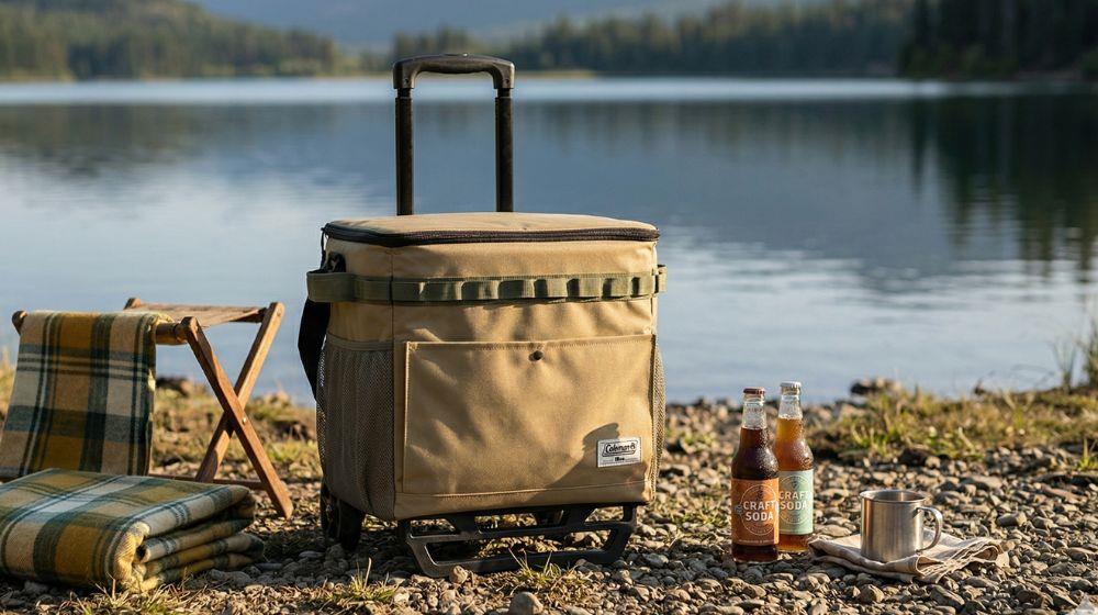 צידנית רכה עם גלגלים 40 ליטר ב-239 ₪