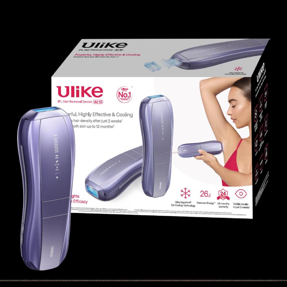 ulike מכשיר להסרת שיער בשיטת IPL ב-1,999 ₪ + משלוח חינם