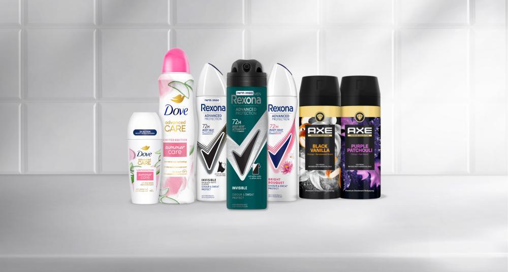 Rexona Dove  Axe 