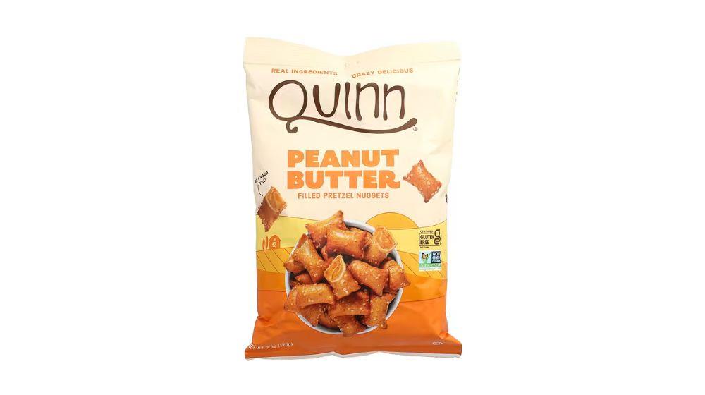 Quinn Snacks‏, חטיפי פרעצל ממולאים, חמאת בוטנים