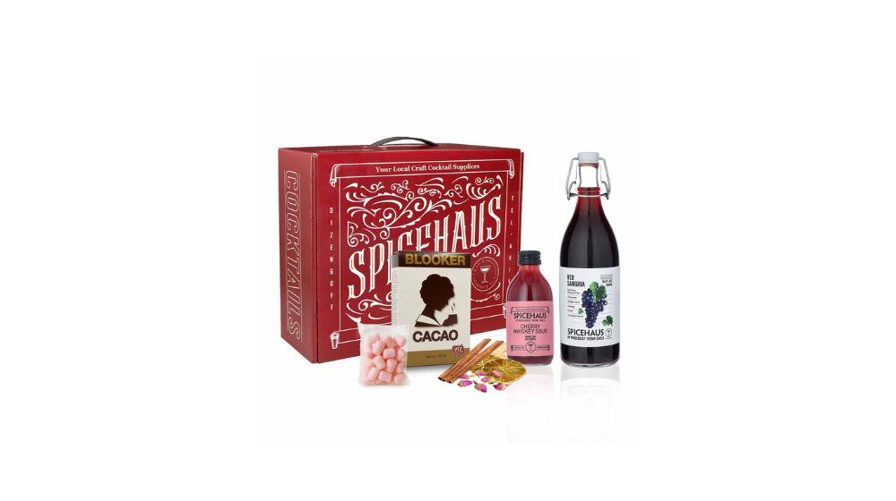 מארז סנגריה וקוקטייל עם קקאו ומיני מרשמלו