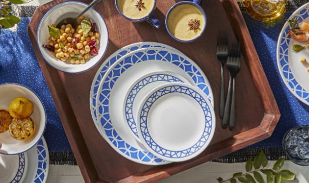 Cobalt Circles סט 18 חלקים ב-468 ₪ 