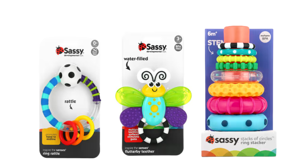 Sassy צעצועי התפתחות 