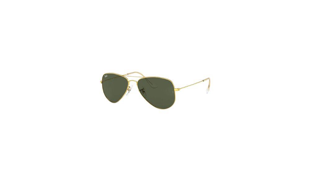 משקפי שמש Ray Ban מסגרת טייסים בצבע זהב ב - 