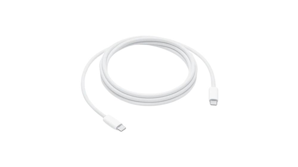 כבל USB-C מקורי לאייפון 16 באורך 2 מטר הספק 240W אפל Apple