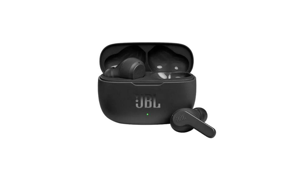 אוזניות JBL Wave 200 שחורות | אלחוטיות עם באסים עמוקים