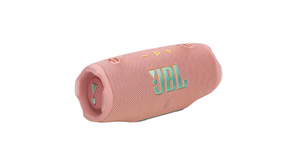 רמקול אלחוטי JBL Charge 6 ורוד | סאונד עוצמתי וסוללה חזקה 