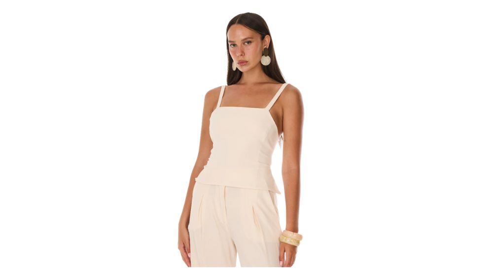 חולצת Martina Top Cream