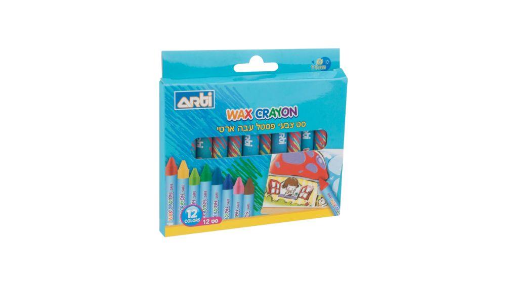 סט 12 צבעי פסטל Arti ב - 2.25 ₪