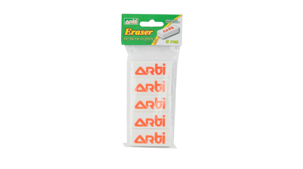 סט 5 מחקים Arti ב - 1.87 ₪