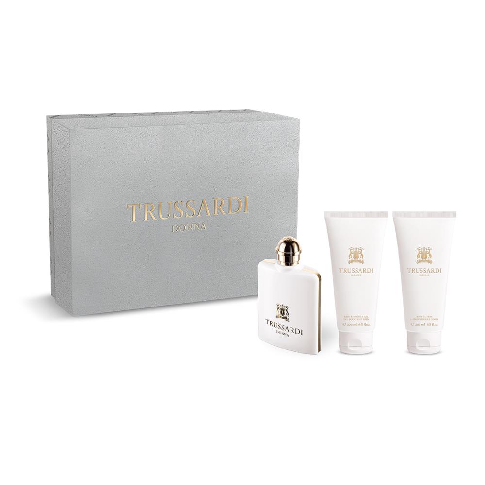 מארז TRUSSARDI Donna EDP + תיק רחצה הכולל קרם גוף ובושם בגודל מיוחד במתנה! ב - 283.80 ₪ 
