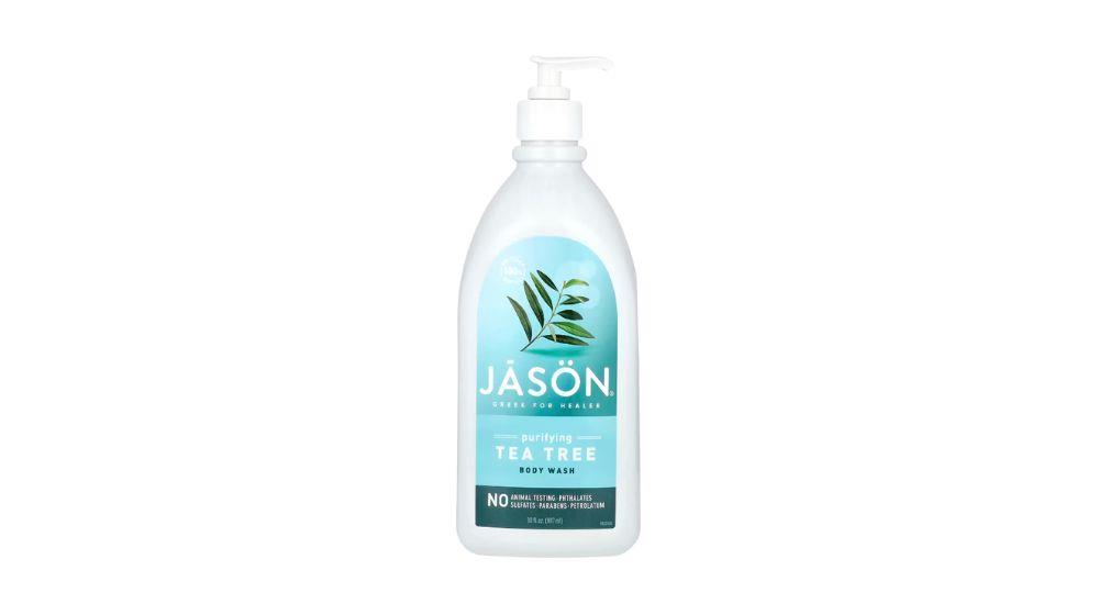 סבון רחצה - עץ התה מטהר, 887 מ"ל Jason Natural ב - 44.46 ₪