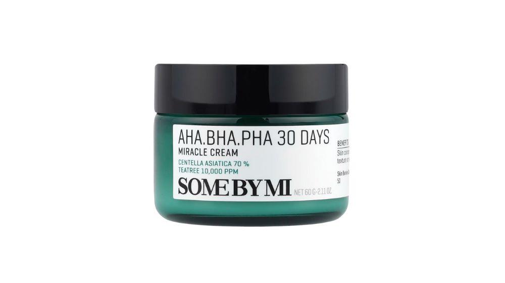SOME BY MI - קרם עם חומצות AHA, BHA‏,‎ ו-PHA מסדרת Miracle, שיפור תוך 30 יום‏