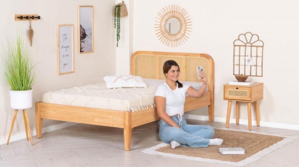 מיטת נוער ראטן ב - 1,986 ₪ 