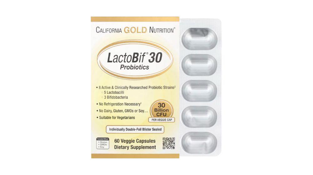 פרוביוטיקה California Gold Nutrition ב - 57.26 ₪