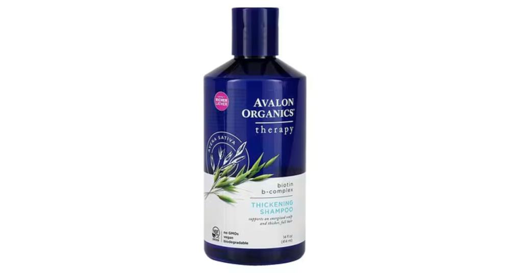 Avalon Organics ‏שמפו טבעי, לעיבוי הגוף ונפח לשיער דק או דליל 32.82 ₪
