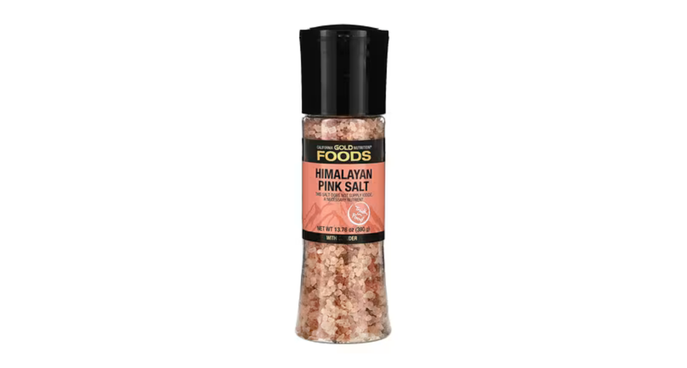 California Gold Nutrition‏, Foods, מטחנת מלח הימלאיה ורוד, 390 גרם (13.76 אונקיה)