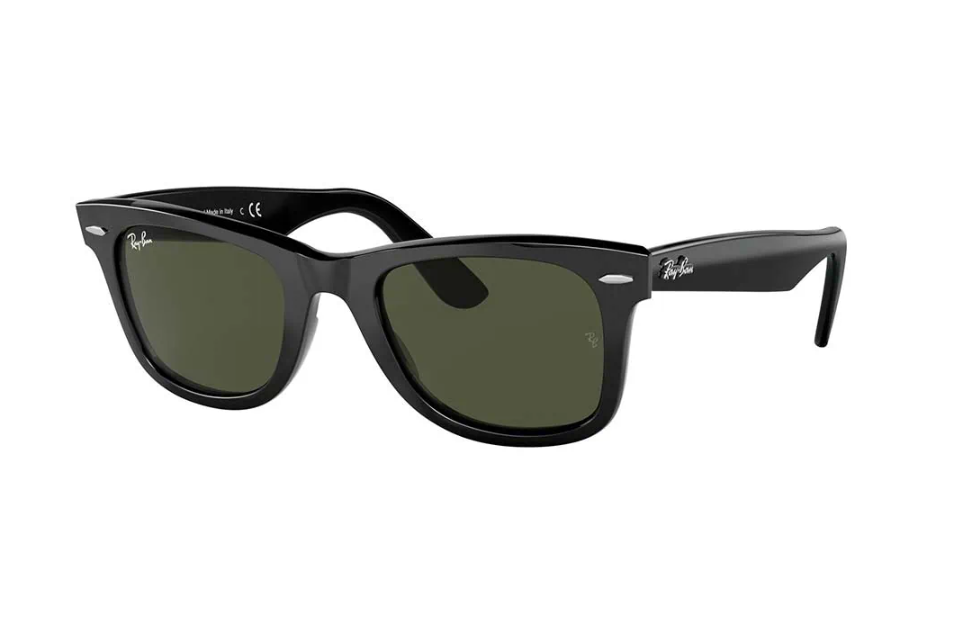 משקפי שמש Ray-Ban RB2140 Wayfarer מסגרת מרובעת בצבע שחור 549.5 ₪