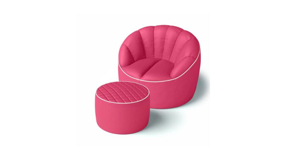 סט פוף Shelly והדום Dotcom Quilt ב - 449.5 ₪