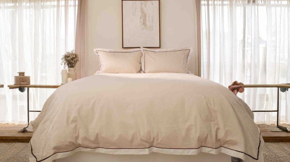 סט מצעי פרקל 200 חוטים - דגם Carolina