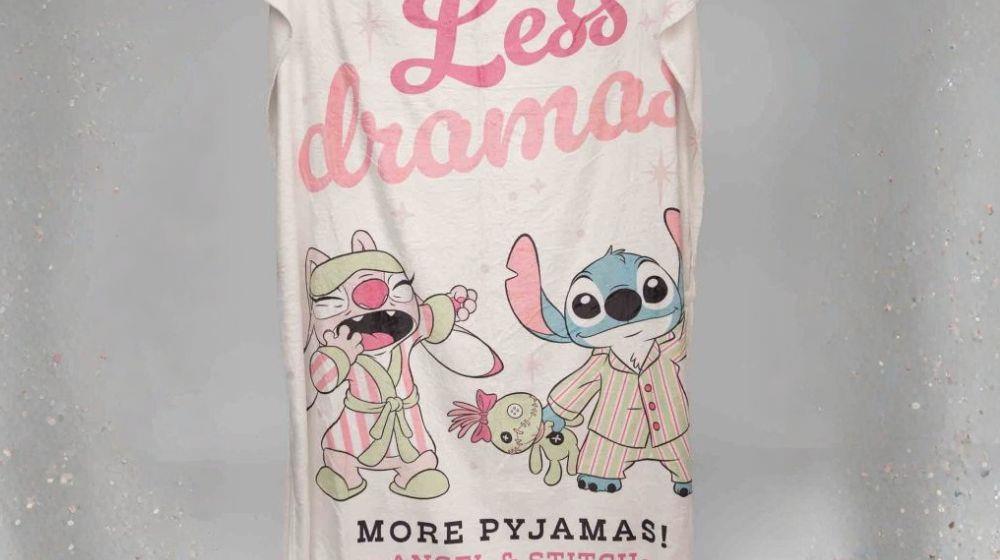 שמיכת חורף לילדים מיקרופייבר - דגם סטיץ’ ואנג’ל 76.77 ₪