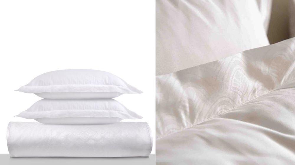 סט מצעים זוגי 160/200 כותנה סאטן 300 חוטים - דגם Lucas ב- 268.77 ₪
