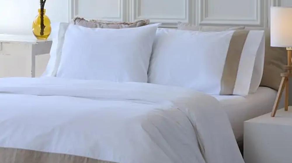 סט מצעי כותנה פרקל דגם דסטין T400