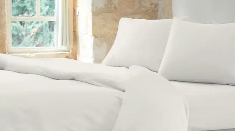 סט מצעי כותנה פרקל דגם הוטל ליין פרימיום T400